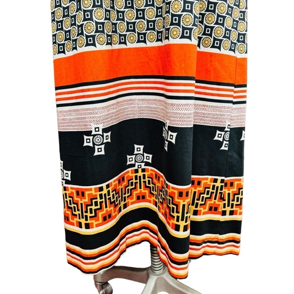 Malihini Hawaii Maxi Wrap Dress M Hawaiian Designers Collection Vintage Aloha - Picture 6 of 15